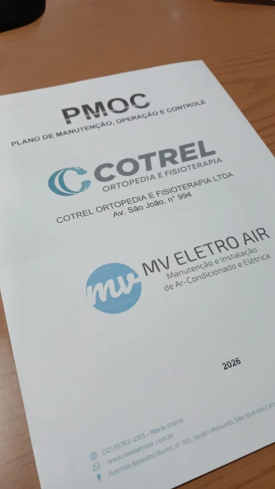 Gestão de Climatização Empresarial: PMOC